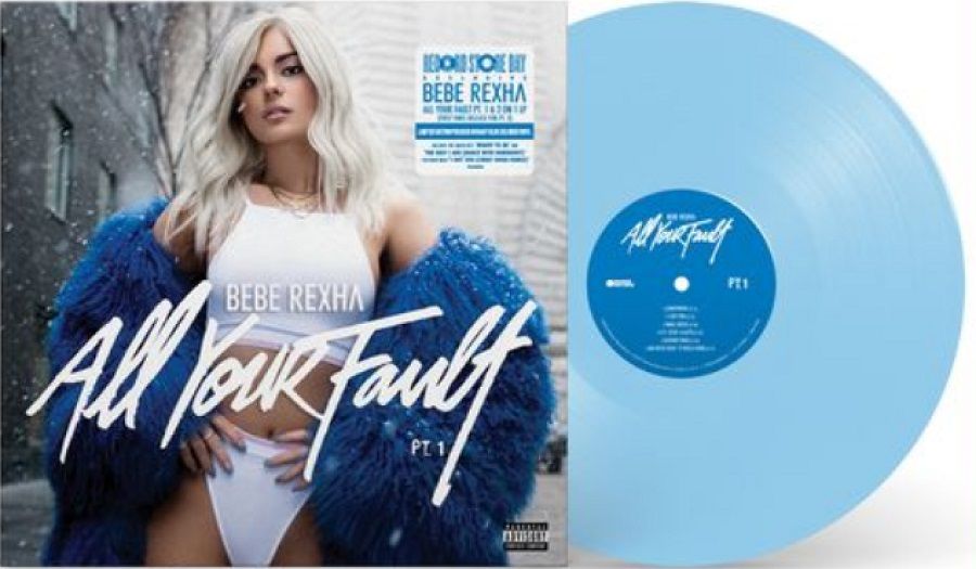 Bebe Rexha - All Your Fault [LP] RSD exclusive baby blue colored vinyl