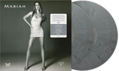 Mariah Carey - #1s [2LP] metallic silver and black swirl colored vinyl