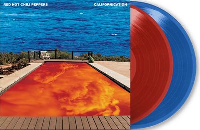 Red Hot Chili Peppers - Californication [2LP] limited red and ocean blue colored vinyl