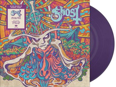 Ghost - Seven Inches of Satanic Panic [7&quot;] purple colored vinyl