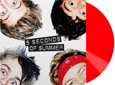 5 Seconds of Summer - 5 Seconds of Summer [LP] red colored vinyl, anniversary edition
