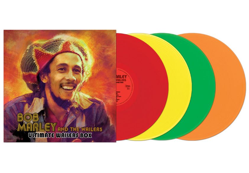 Bob Marley &amp; The Wailers - Ultimate Wailers [4LP] red/ yellow/ green/ orange colored vinyl boxset