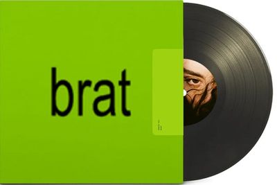 Charli XCX - BRAT [LP] black ice colored vinyl