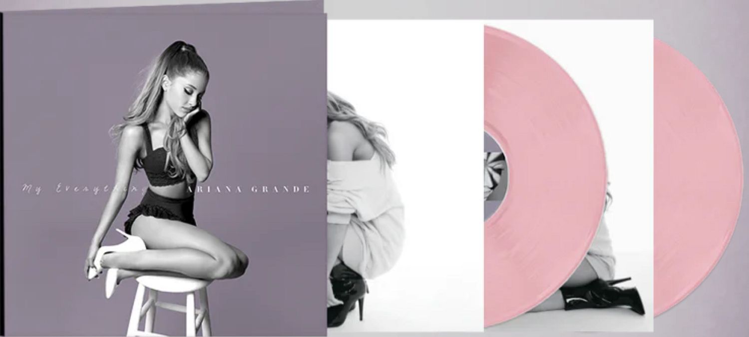Ariana Grande - My Everything [2LP] pink colored vinyl, deluxe anniversary edition