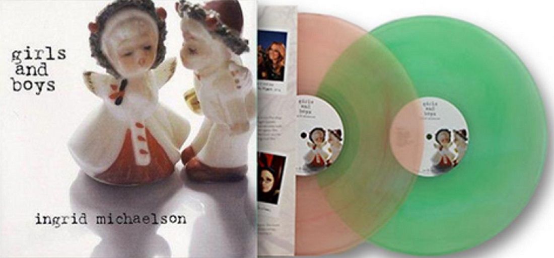 Ingrid Michaelson - Girls and Boys [2LP] red and green smoke colored vinyl, anniversary edition