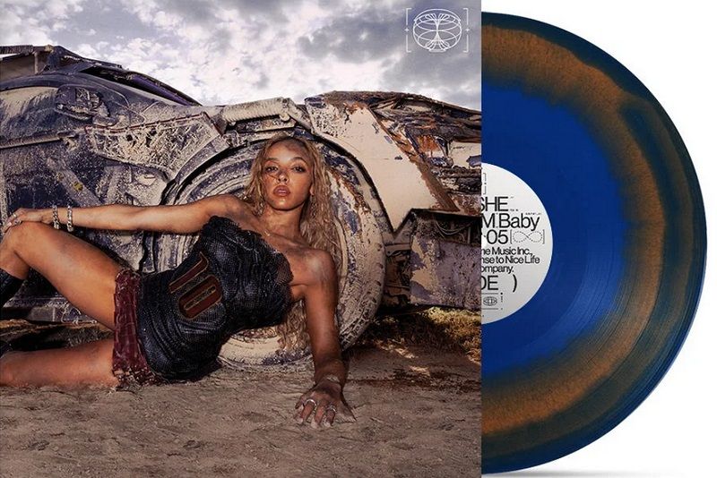 Tinashe - Quantum Baby [LP] blue and orange swirl colored vinyl, indie-retail exclusive