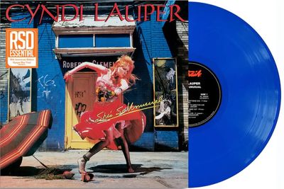 Cyndi Lauper - She&#39;s So Unusual [LP] opaque blue colored vinyl, indie-retail exclusive
