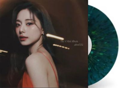 Tzuyu - AbouTZU [EP] exclusive galaxy green colored vinyl