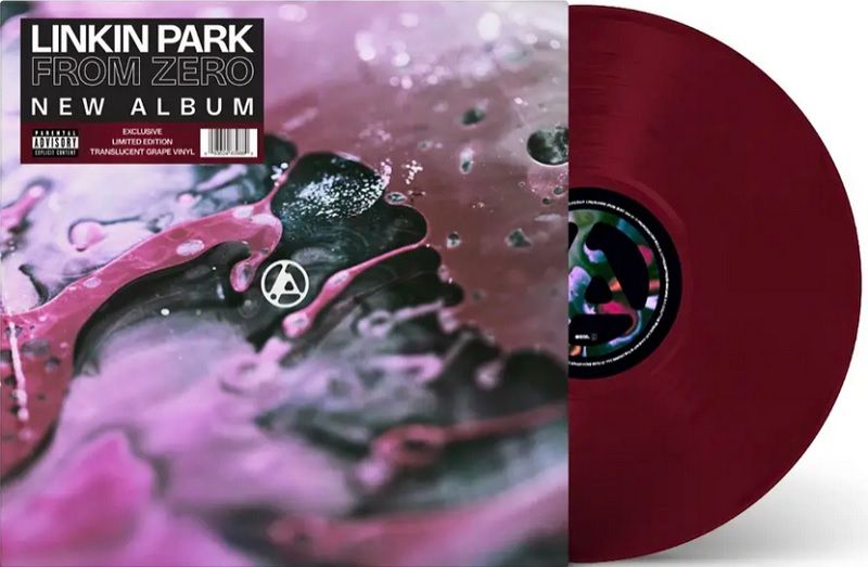 Linkin Park - From Zero [LP] translucent grape colored vinyl, indie-retail exclusive