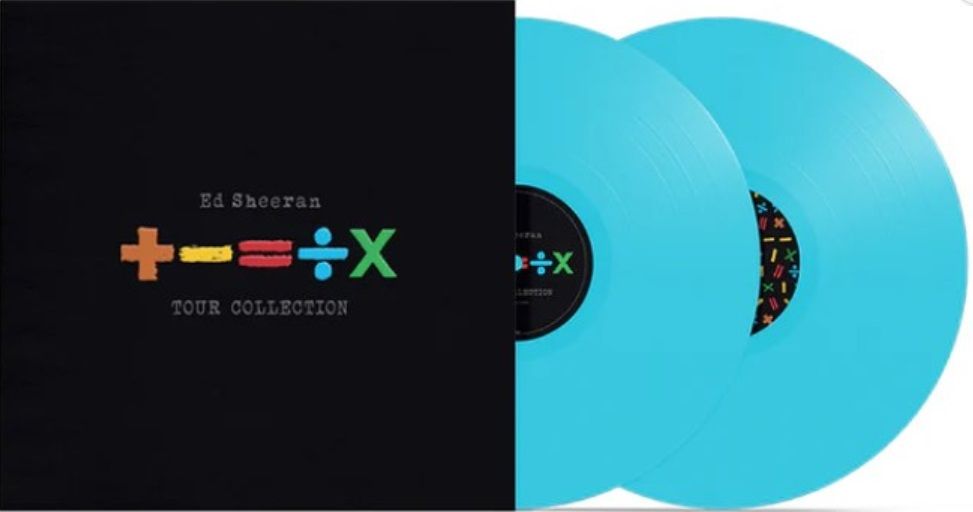 Ed Sheeran - +-=÷× Tour Collection [2LP] bright blue colored vinyl