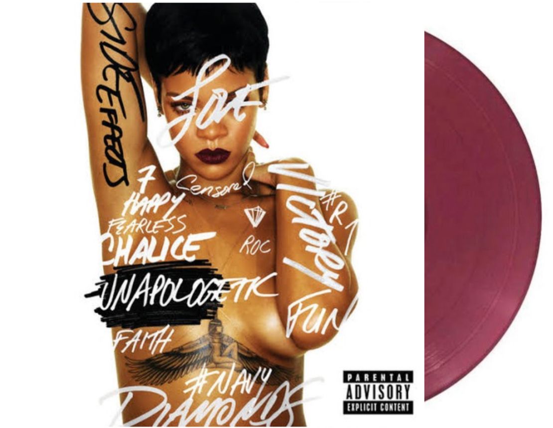 Rihanna - Unapologetic [2LP] fruit punch colored vinyl