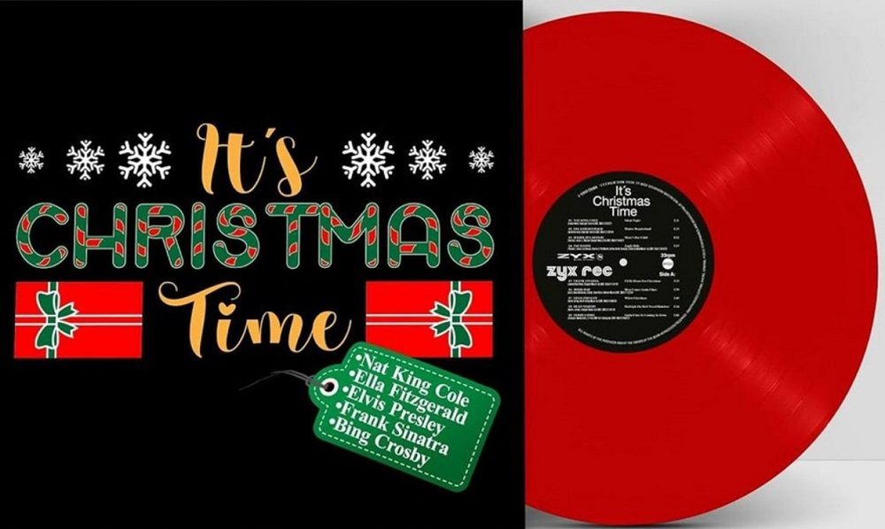 Various Artists - It&#39;s Christmas Time [LP] limited red colored vinyl