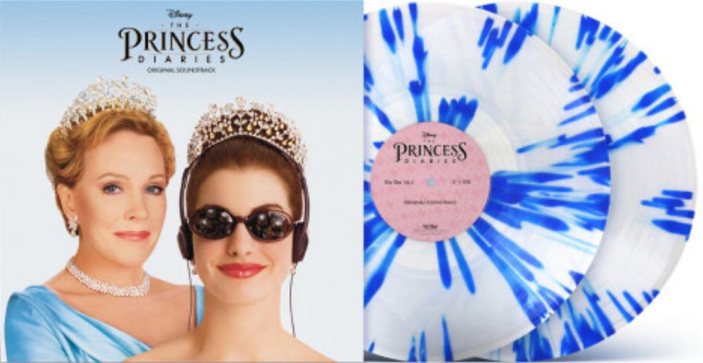 Various Artists - The Princess Diaries [2LP] clear blue splatter colored vinyl