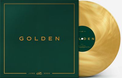 Jung Kook - Golden [LP] gold colored vinyl