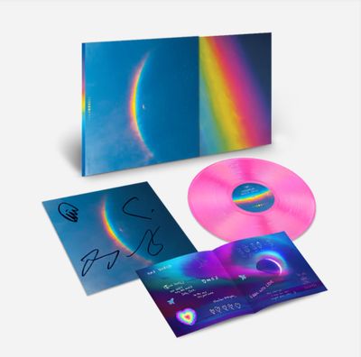 Coldplay - Moon Music [LP] pink colored vinyl, individually numbered jacket with signed insert