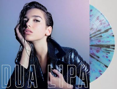 Dua Lipa - Dua Lipa [LP] exclusive black/blue/purple splatter colored vinyl