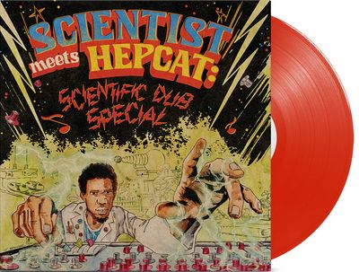 Hepcat &amp; Scientist - Scientist Meets Hepcat: Scientific Dub Special [LP] red colored vinyl, limited to 500 copies