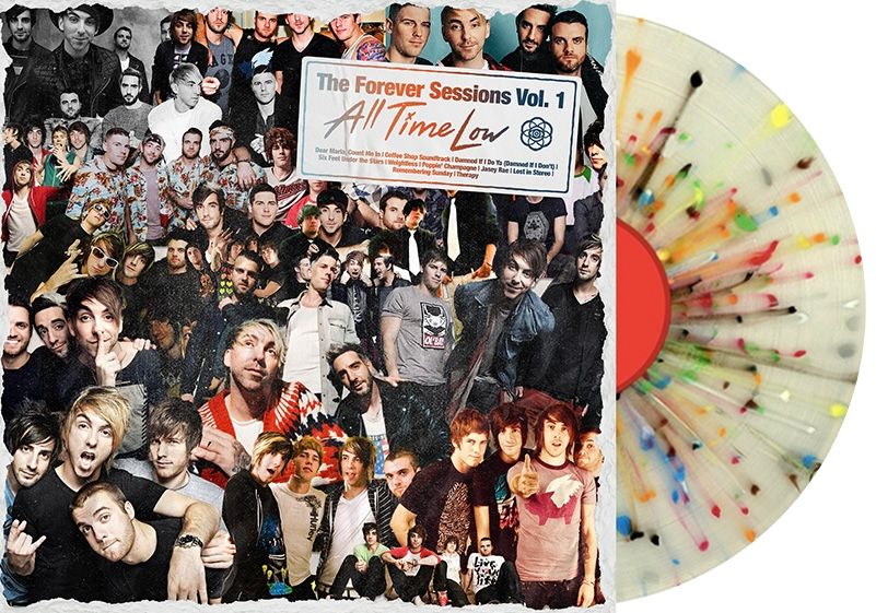 All Time Low - The Forever Sessions Vol. 1 [LP] exclusive rainbow splatter colored vinyl