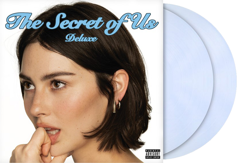 Gracie Abrams - The Secret of Us [2LP] deluxe transparent moonlight colored vinyl, alternate artwork