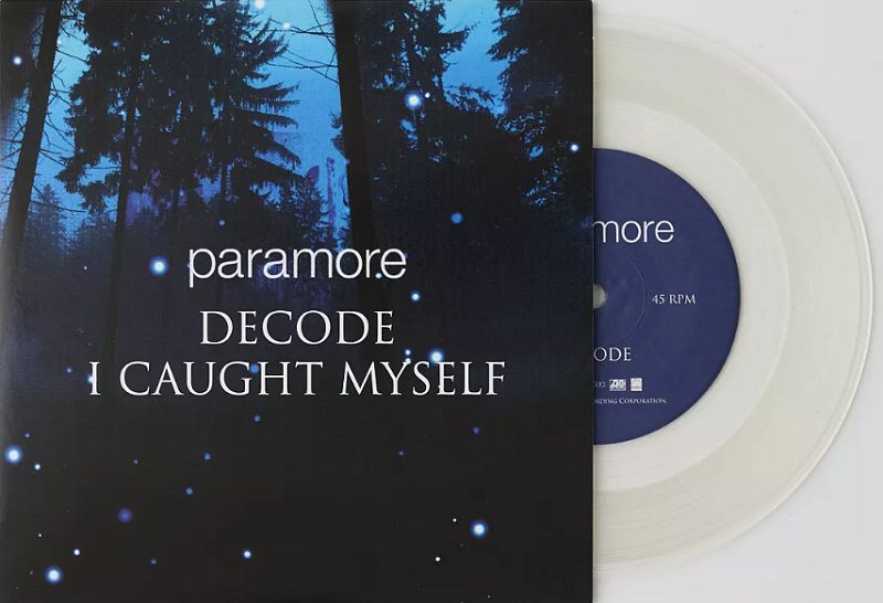 Paramore - Decode/I Caught Myself [7&quot;] exclusive clear vinyl, limited to 5000