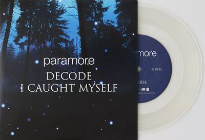 Paramore - Decode/I Caught Myself [7&quot;] exclusive clear vinyl, limited to 5000