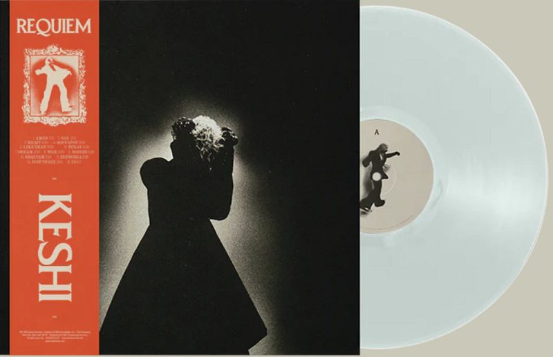 Keshi - Requiem [LP] limited coke bottle clear vinyl with poster and OBI strip