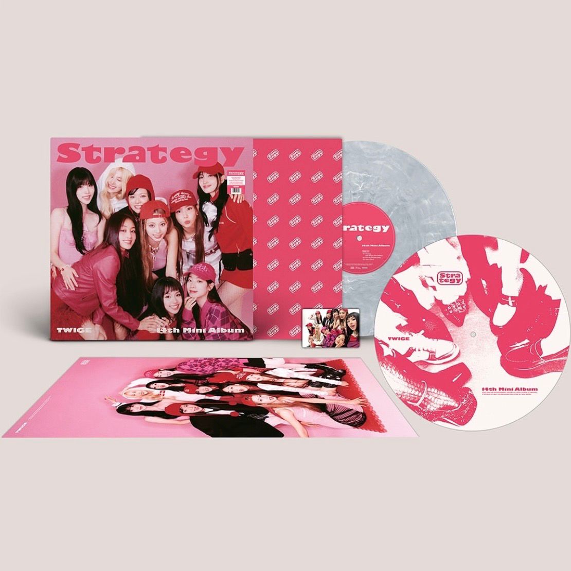 TWICE - Strategy [EP] exclusive sugar frost colored vinyl