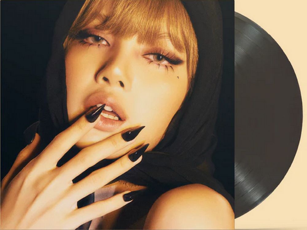 Lisa - Alter Ego [LP] black marble colored vinyl, signed insert
