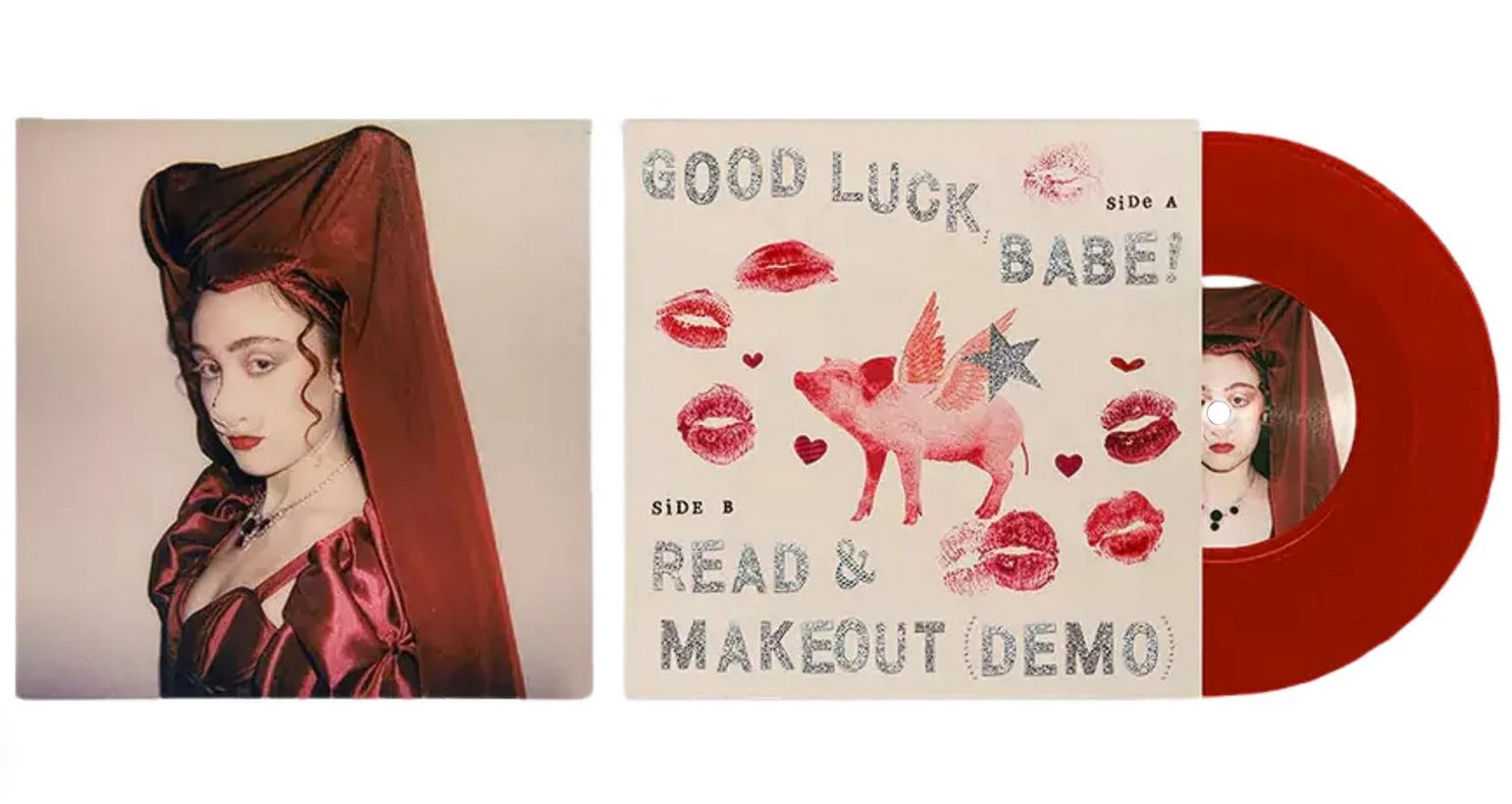Chappell Roan - Good Luck, Babe! [7&quot;] red colored vinyl