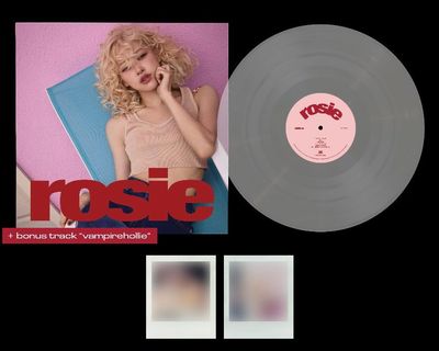 Rosé - Rosie [LP] exclusive &quot;Vampirehollie&quot; edition clear vinyl, alternate cover