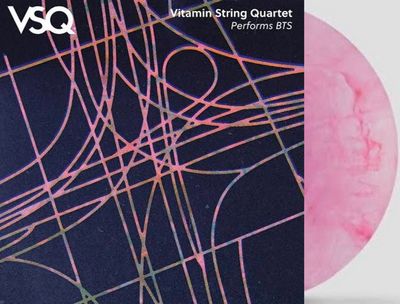 Vitamin String Quartet - VSQ Performs BTS [LP] apple red and bubblegum pink colored vinyl, RSD Black Friday exclusive