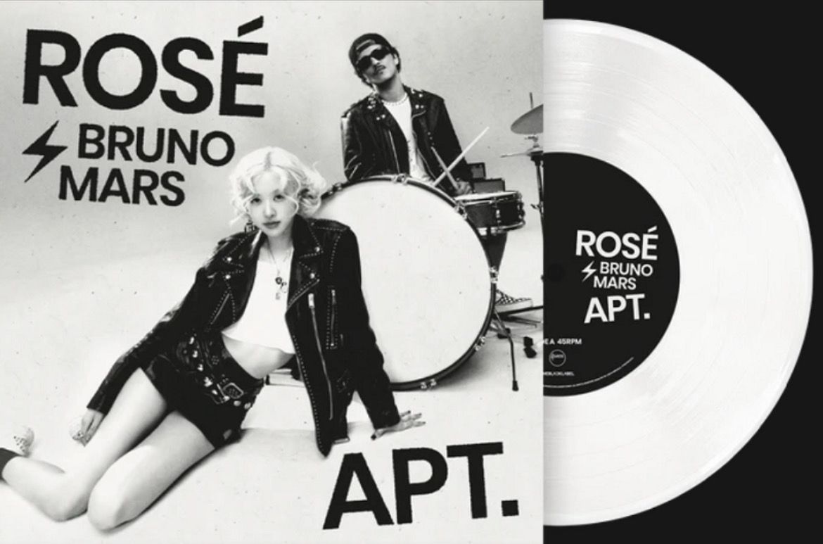 Rosé - Apt. feat. Bruno Mars [7&quot;] white vinyl