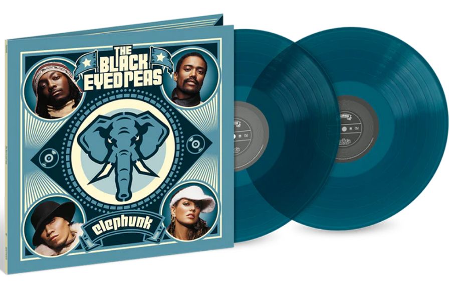 Black Eyed Peas, The - Elephunk [2LP] limited sea glass colored vinyl