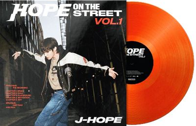 J-Hope - Hope On The Street Vol. 1 [EP] orange colored vinyl