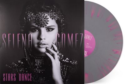 Selena Gomez - Stars Dance [LP] limited gray with red wine-hue splatter colored vinyl