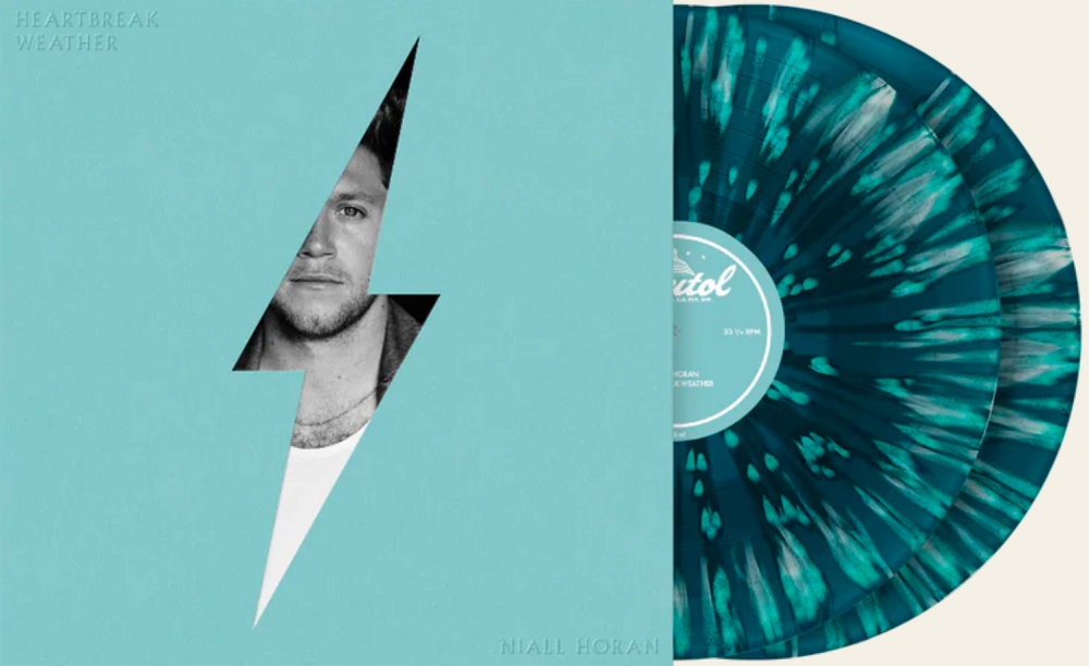 Niall Horan - Heartbreak Weather [2LP] exclusive blue and white splatter colored vinyl, deluxe anniversary edition *PRE-ORDER