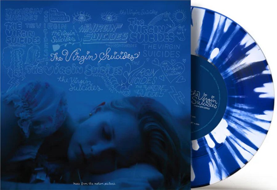 Various Artists - The Virgin Suicides OST [LP] RSD exclusive deluxe blue with white splatter colored vinyl