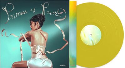 Marina - Princess of Power [LP] butterfly yellow colored vinyl, indie-retail exclusive