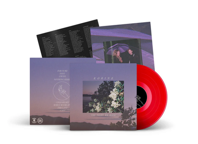 Korine - The Night We Raise [LP] blood red vinyl