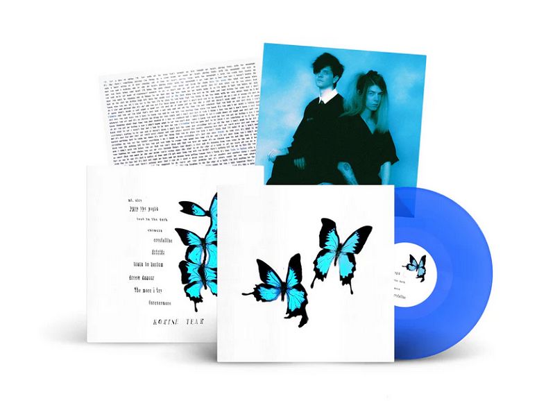 Korine - Tear [LP] clear blue vinyl