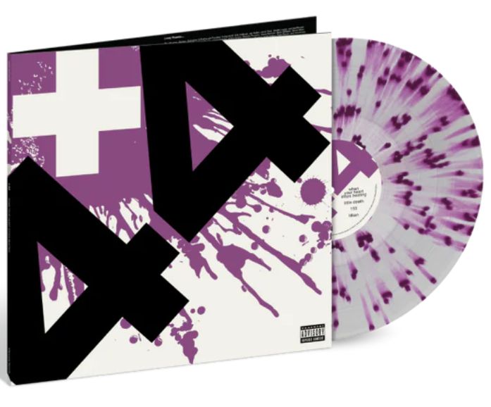 +44 – When Your Heart Stops Beating [LP] exclusive clear with orchid splatter colored vinyl