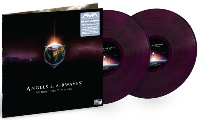 Angels &amp; Airwaves – We Don’t Need to Whisper [2LP] exclusive purple galaxy colored vinyl