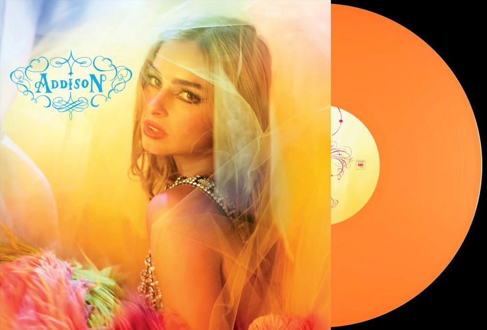 Addison Rae - Addison [LP] exclusive tangerine colored vinyl