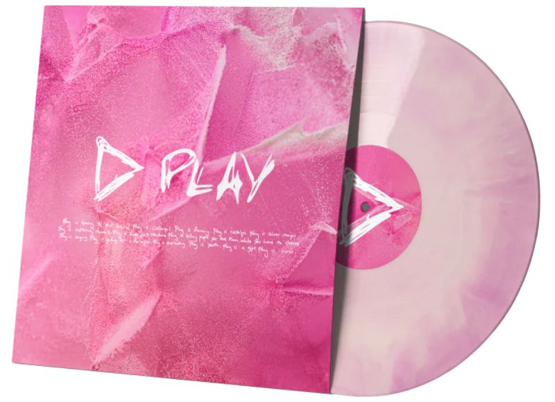 Ed Sheeran - Play [LP] pink and white marble colored vinyl, indie-retail exclusive *PRE-ORDER