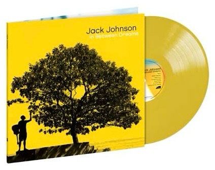 Jack Johnson - In Between Dreams [LP] limited canary yellow colored vinyl *PRE-ORDER