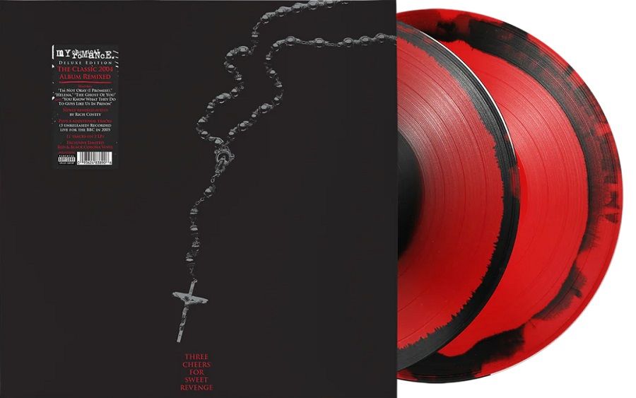 My Chemical Romance - Three Cheers For Sweet Revenge [2LP] deluxe red and black corona colored vinyl, indie-retail exclusive