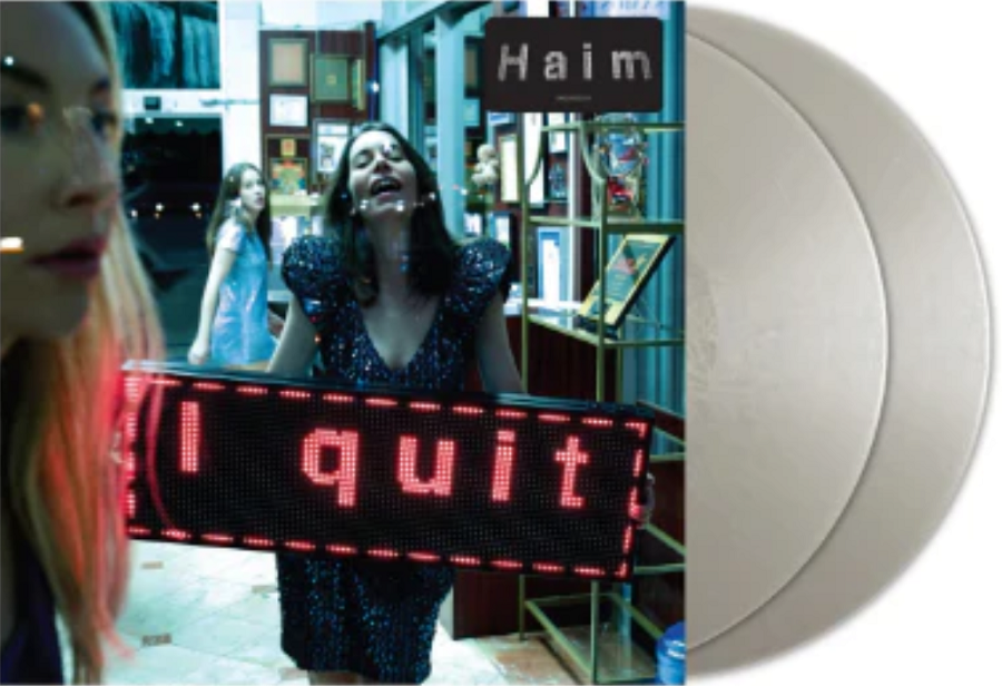 HAIM - I Quit [2LP] metallic silver colored vinyl