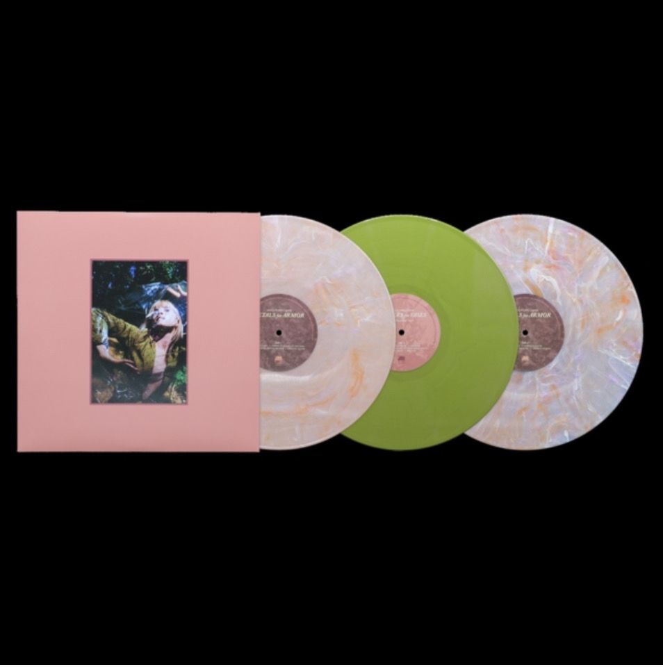 Hayley Williams - Petals For Armor [3LP] deluxe clear with pink swirl &amp; marble green colored vinyl