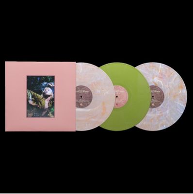 Hayley Williams - Petals For Armor [3LP] deluxe clear with pink swirl &amp; marble green colored vinyl