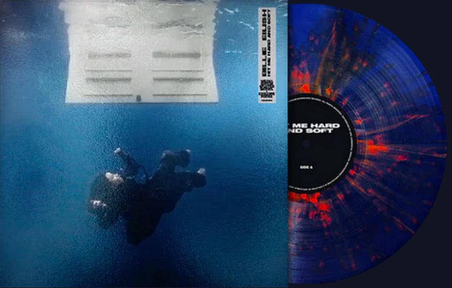 Billie Eilish - Hit Me Hard And Soft [LP] blue and orange splatter colored vinyl, anniversary edition *PRE-ORDER